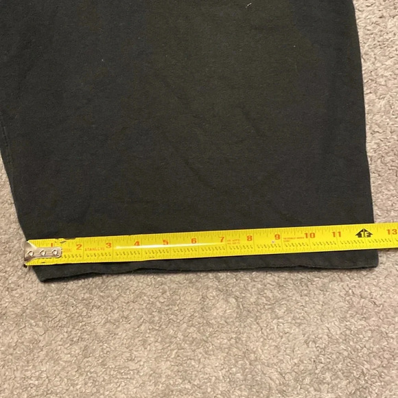 EUC Nike Sportswear Black Cotton Terry Drawstring Pull On Shorts See Measurement - Picture 12 of 12